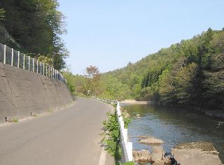 県道4号 大畑川沿い