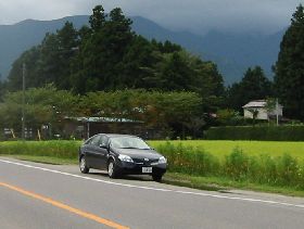 プリメーラ 栃木県道30号矢板那須線にて
