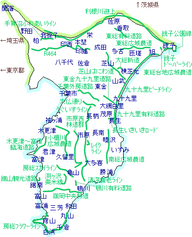 千葉県索引図