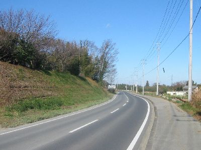 千葉県道145号長浦上総線 君津市岩出