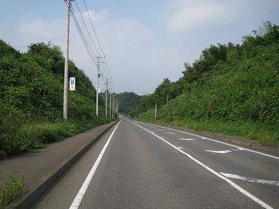 千葉県道62号成田松尾線・芝山はにわ道 芝山町朝倉