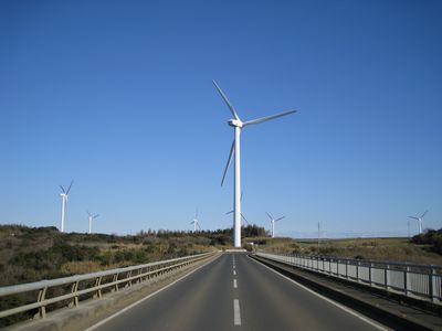 東総台地広域農道 銚子市小浜町