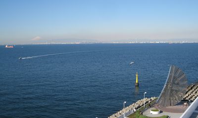 海ほたるより望む富士山