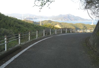 近見山ドライブウェー 来島海峡を望む