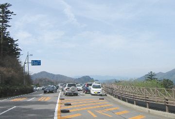 石鎚スカイライン 土小屋の駐車場