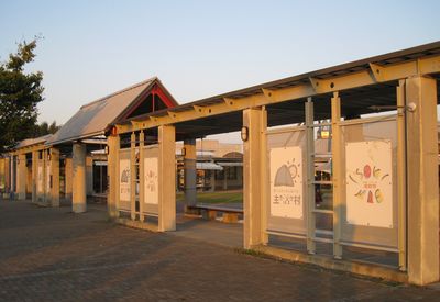 道の駅しんよしとみ 回廊