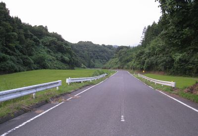 安達広域農道 二本松市昭和町