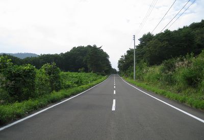 福島西部広域農道 福島市大笹生