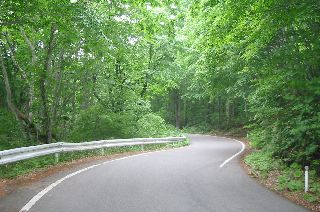 福島県道64号 会津若松裏磐梯線 1車線区間