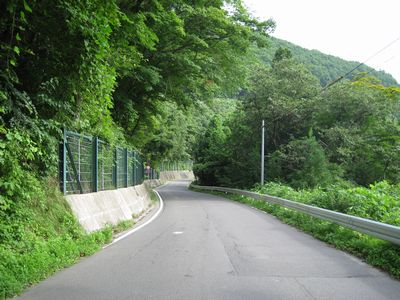 国道399号 福島市飯坂町茂庭