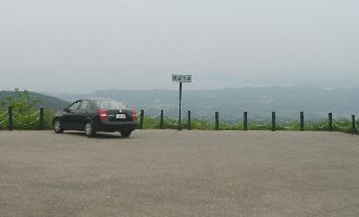 山湖台より望む猪苗代湖