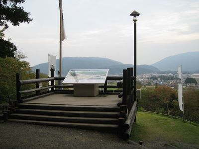 石田三成陣跡 展望台
