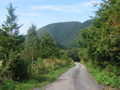 岐阜県道435号御岳山朝日線 高山市朝日町胡桃島