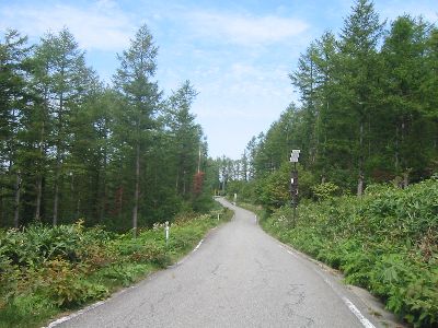 御嶽パノラマライン 岐阜県道411号落合飛騨小坂停車場線