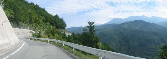 御嶽パノラマラインと御嶽山