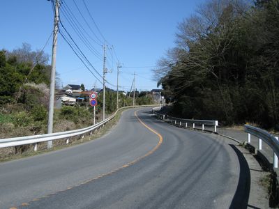 邑楽広域農道 板倉町海老瀬