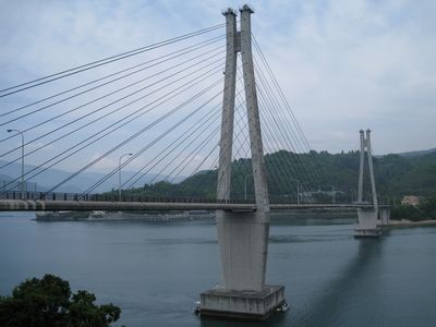 大芝大橋 大芝島側より