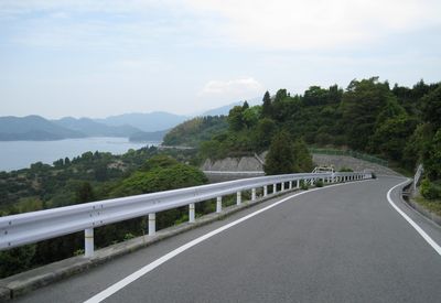 大芝島の農免農道