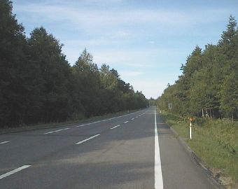国道241号 足寄国道