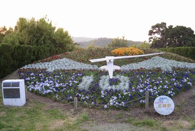 淡路サービスエリア 上り 花時計