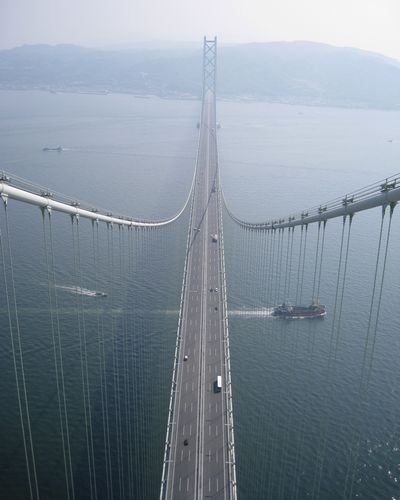 明石海峡大橋 淡路島側