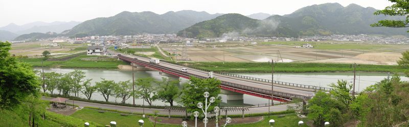 山南であい公園からの眺め