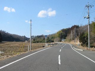 茨城県道113号 真端水戸線 大網付近