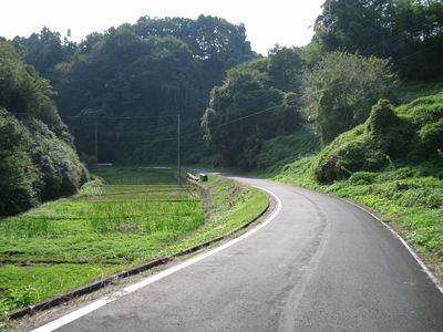 奥久慈グリーンライン照山線 常陸大宮市照山