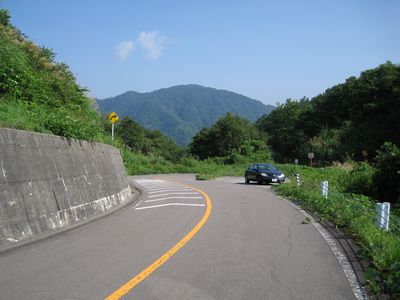 白山スーパー林道 白川村飯島