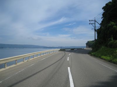 石川県道246号庵鵜浦大田新線