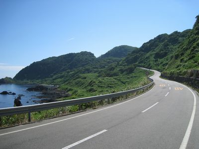 石川県道28号大谷狼煙飯田線 珠洲市高屋町 堂ガ崎の東