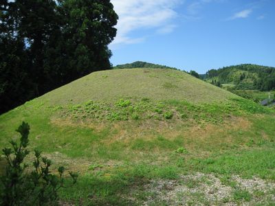 散田金谷古墳 後側