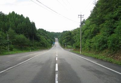 珠洲道路 石川県道303号柏木穴水線 能登町柏木