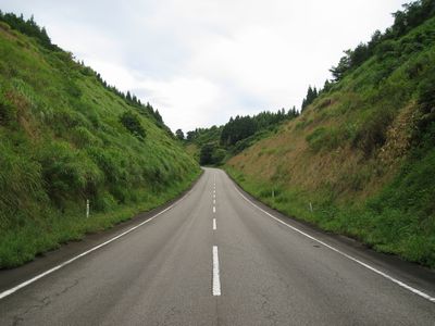 輪島広域農道 輪島市三井町中