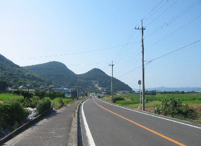 香川県道16号高松王越坂出線 坂出市王越町乃生 内陸