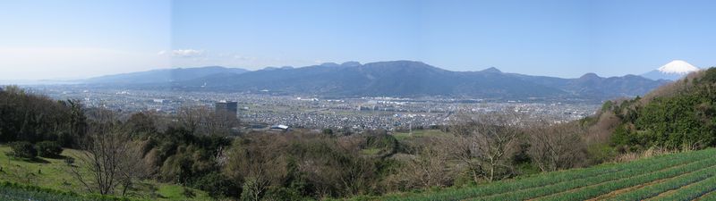 富士見塚 見晴休憩所より