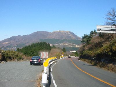 国道1号 箱根峠から芦ノ湖へ
