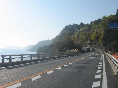 真鶴道路 小田原市根府川