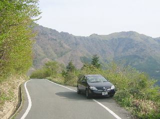 村道瓶ヶ森線 寒風山