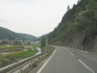 国道440号 梼原町越知面