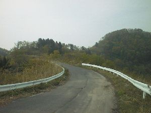 丹後半島縦貫林道 角突山