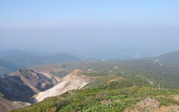 刈田岳より東方