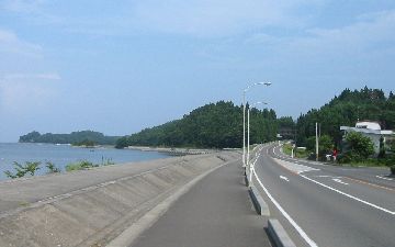 国道398号 戸倉海岸