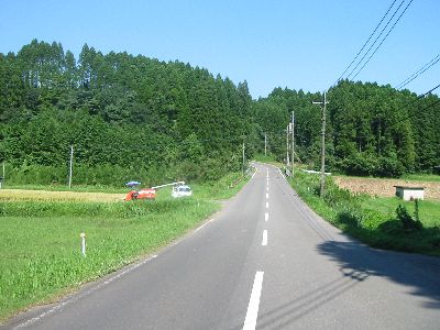 宮崎県道40号都農綾線 国富町深年 馬渡