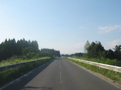 みやまきりしまロード 小林市細野 山中
