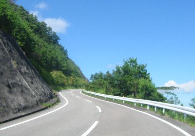 諸塚山スカイライン 緑資源幹線林道 宇目・須木線 日之影・南郷区間 倉の平展望台付近