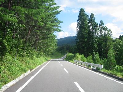 六峰街道 緑資源幹線林道 宇目・須木線 日之影・南郷区間 山神展望台の北
