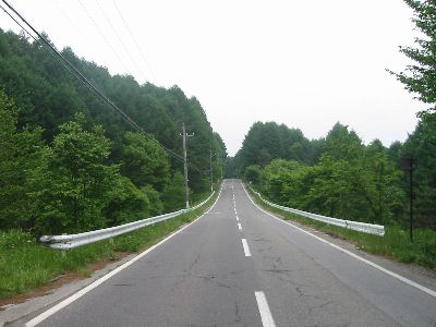 長野県道484号富士見原茅野線 鉢巻道路