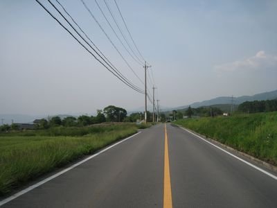 東山山麓広域農道 塩尻市片丘