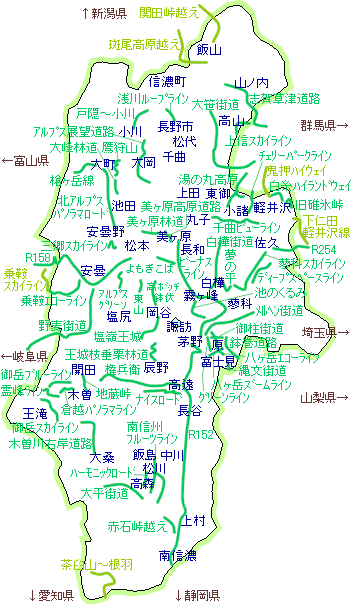 長野県索引図